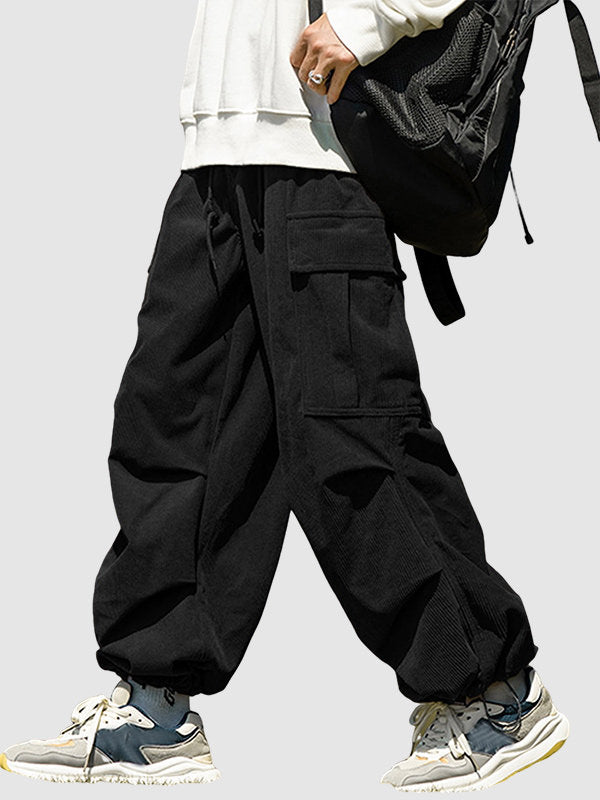 Men's Casual Corduroy Cargo Pants