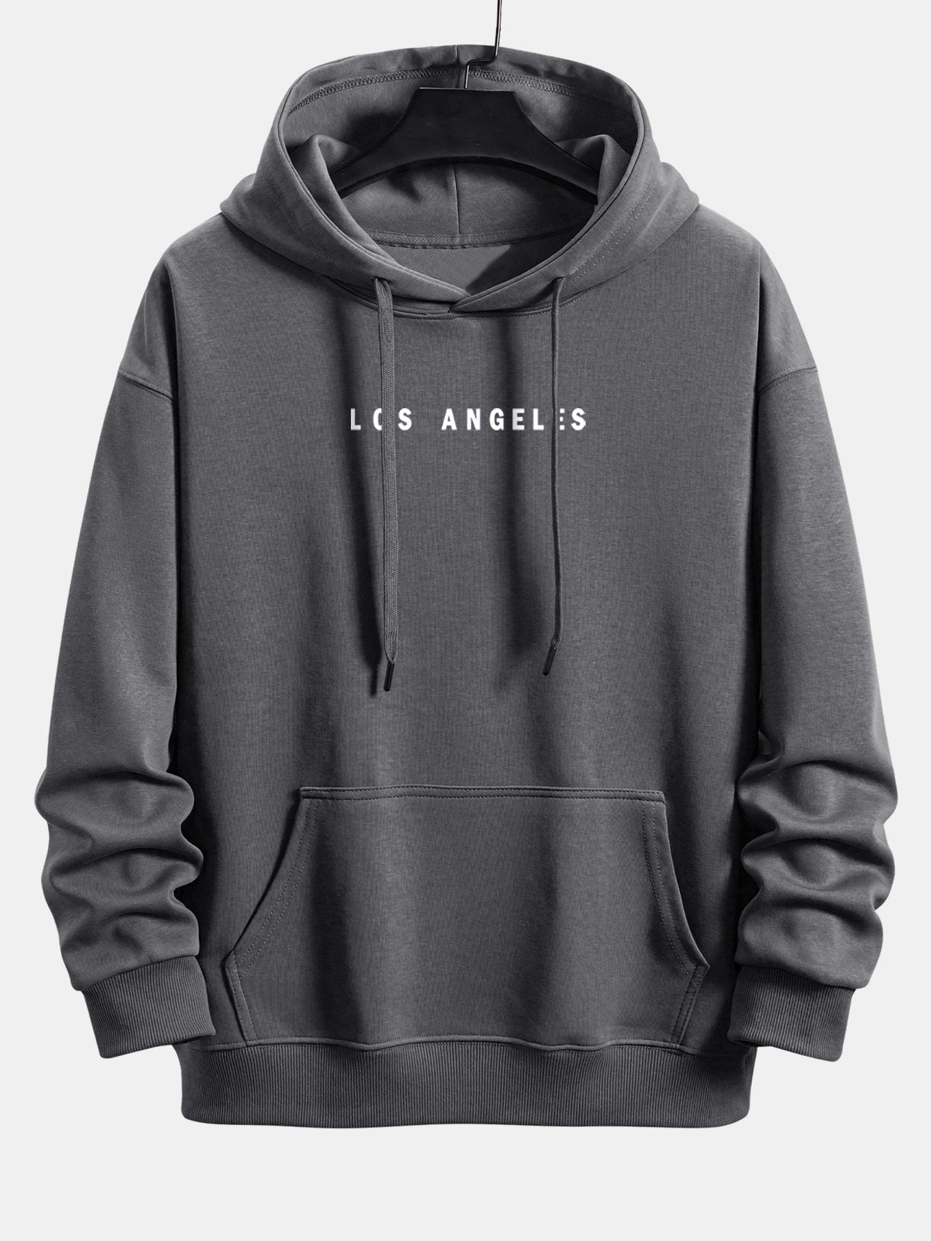 Los Angeles Print Relax Fit Hoodie & Jogging Pants