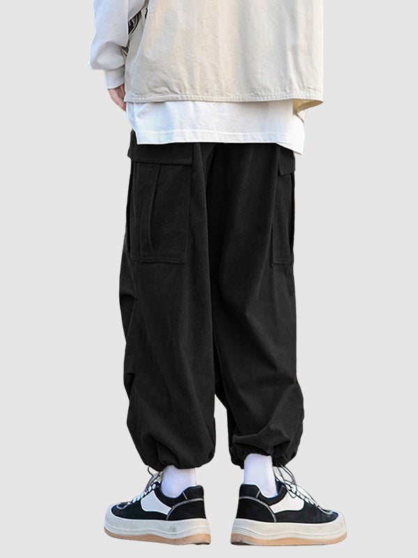 Men's Casual Corduroy Cargo Pants