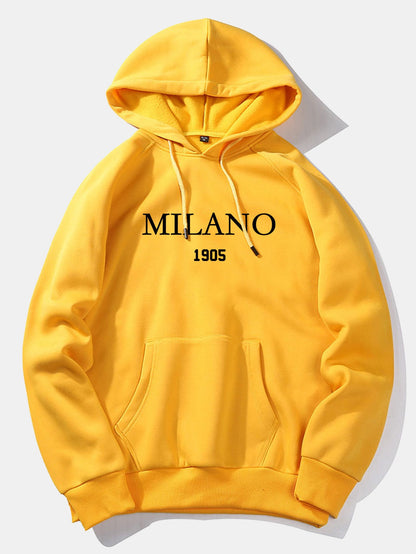 Milano Print Hoodie