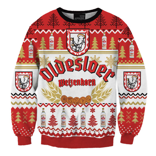 Unisex Oldesloer 3D Ugly Christmas Sweater