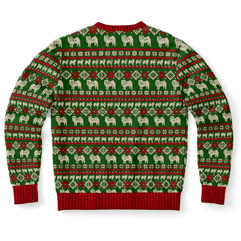 Fun Printed Christmas Ugly Sweatshirt