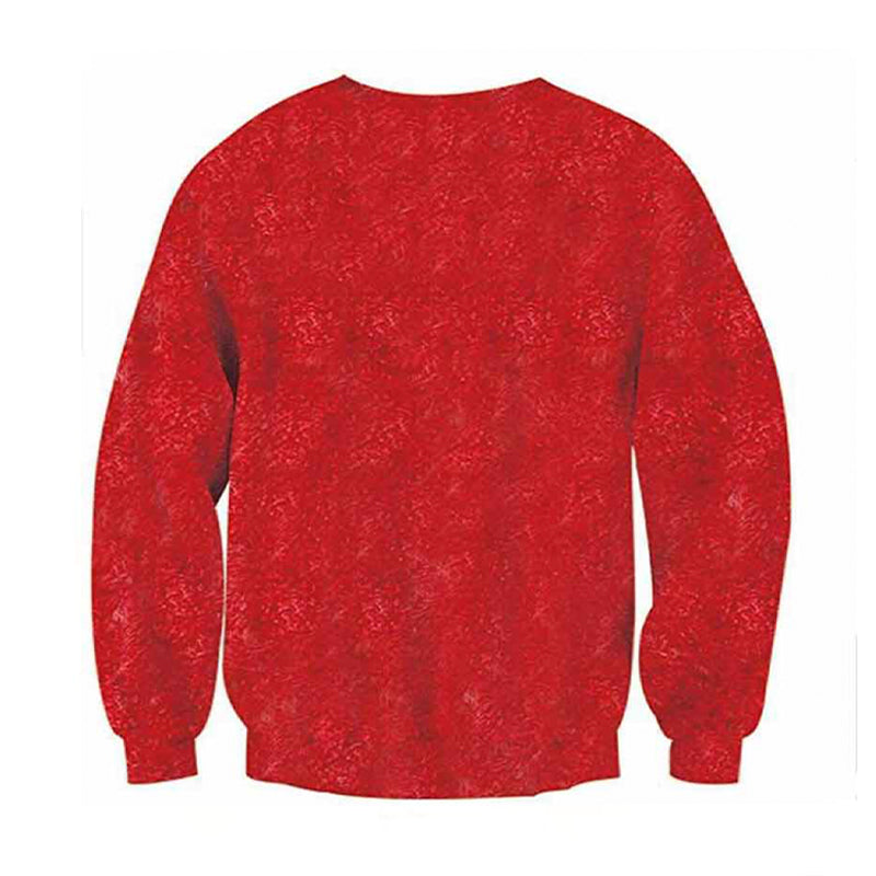 Printed Christmas Ugly Sweatshirt