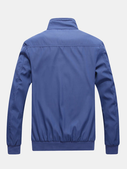 Zip Stand Collar Jacket