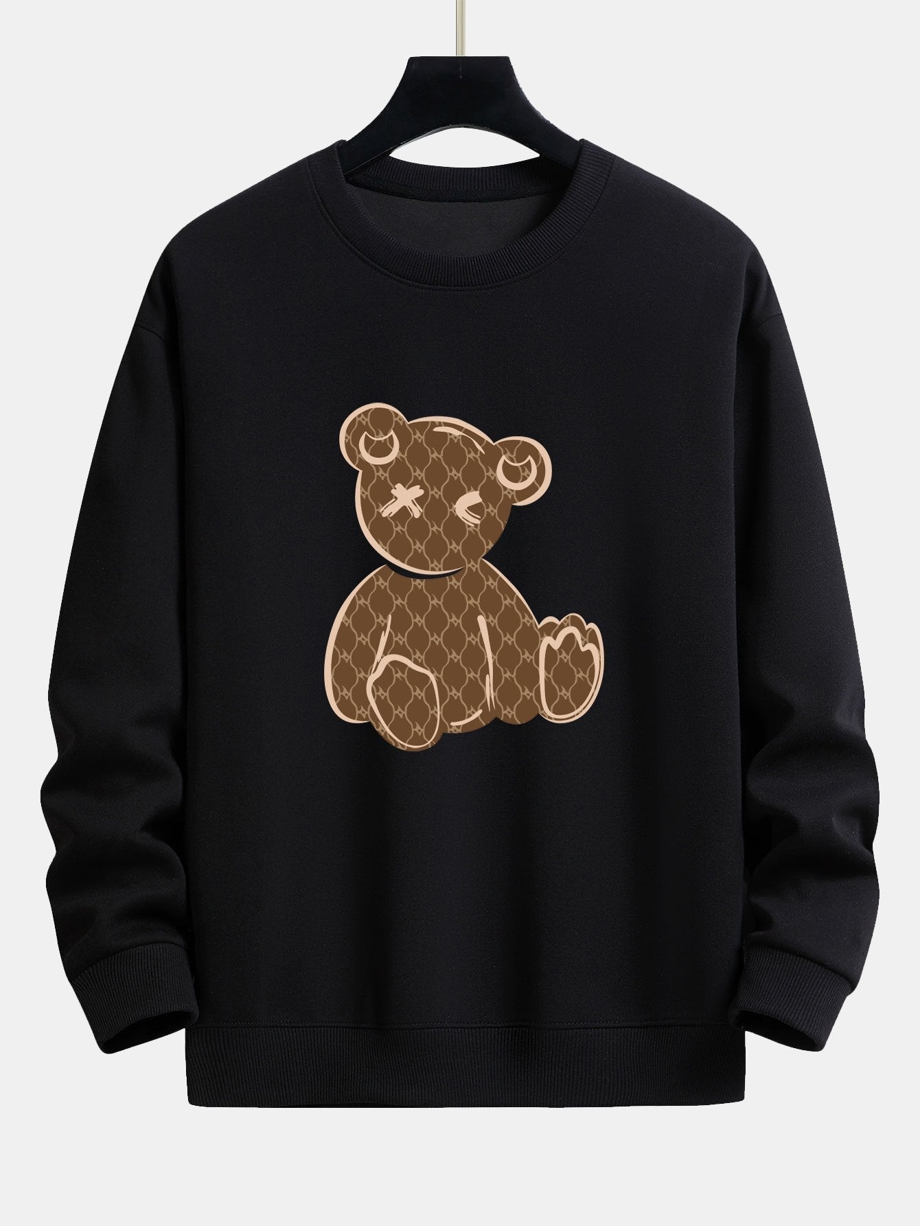 Bear Print Relax Fit Sweatshirt