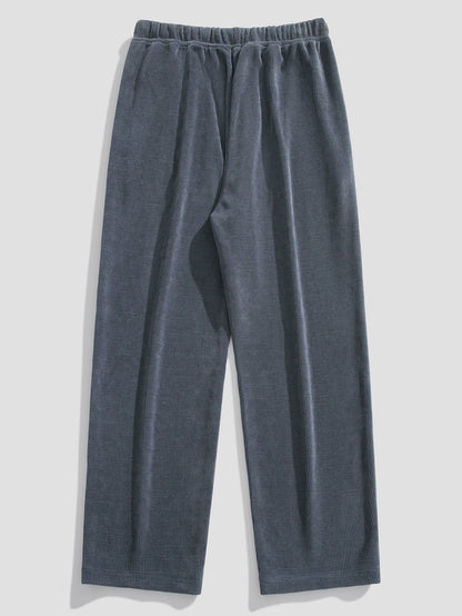 Straight Leg Corduroy Pants