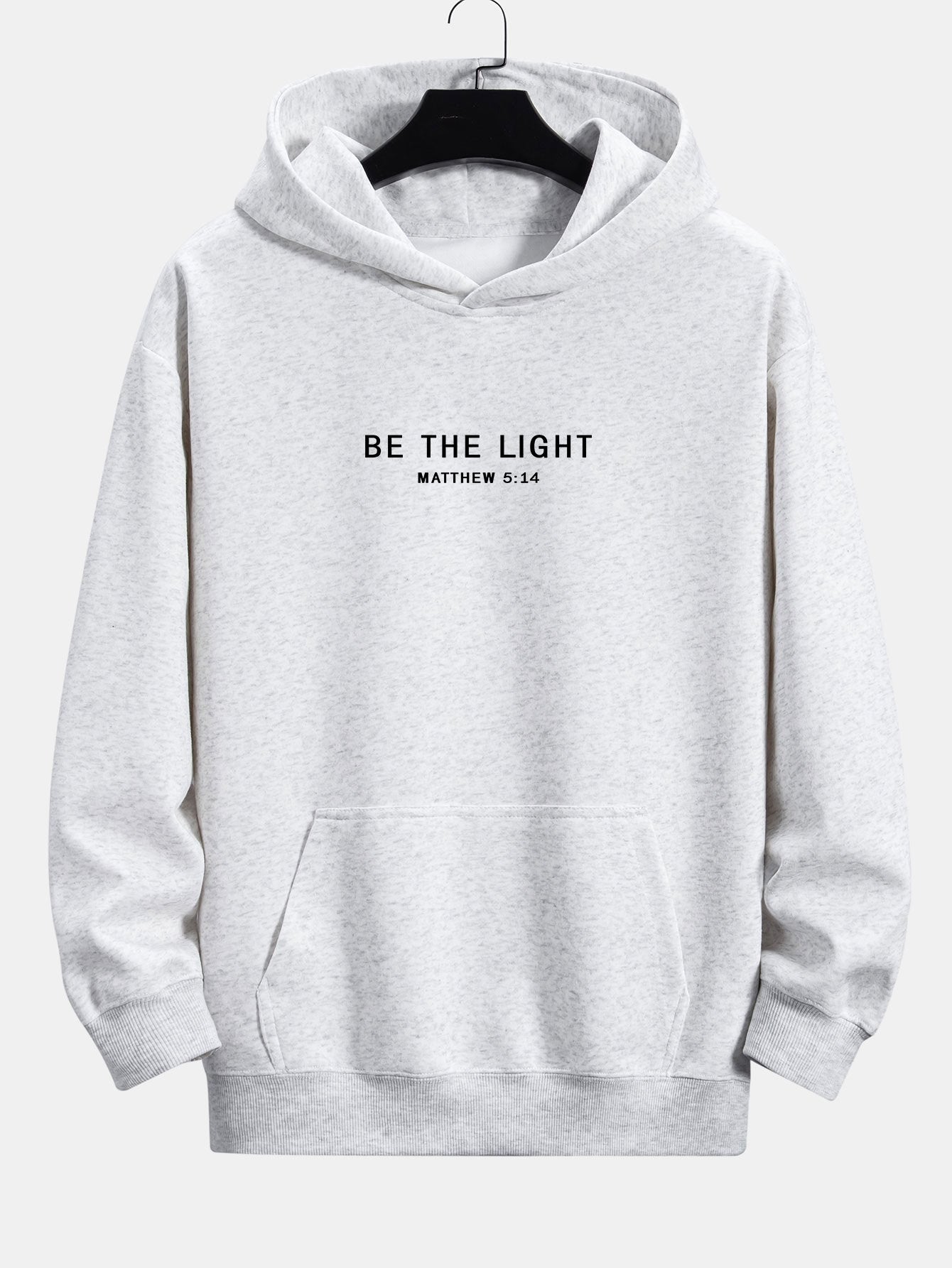 Be The Light Print Relax Fit Hoodie