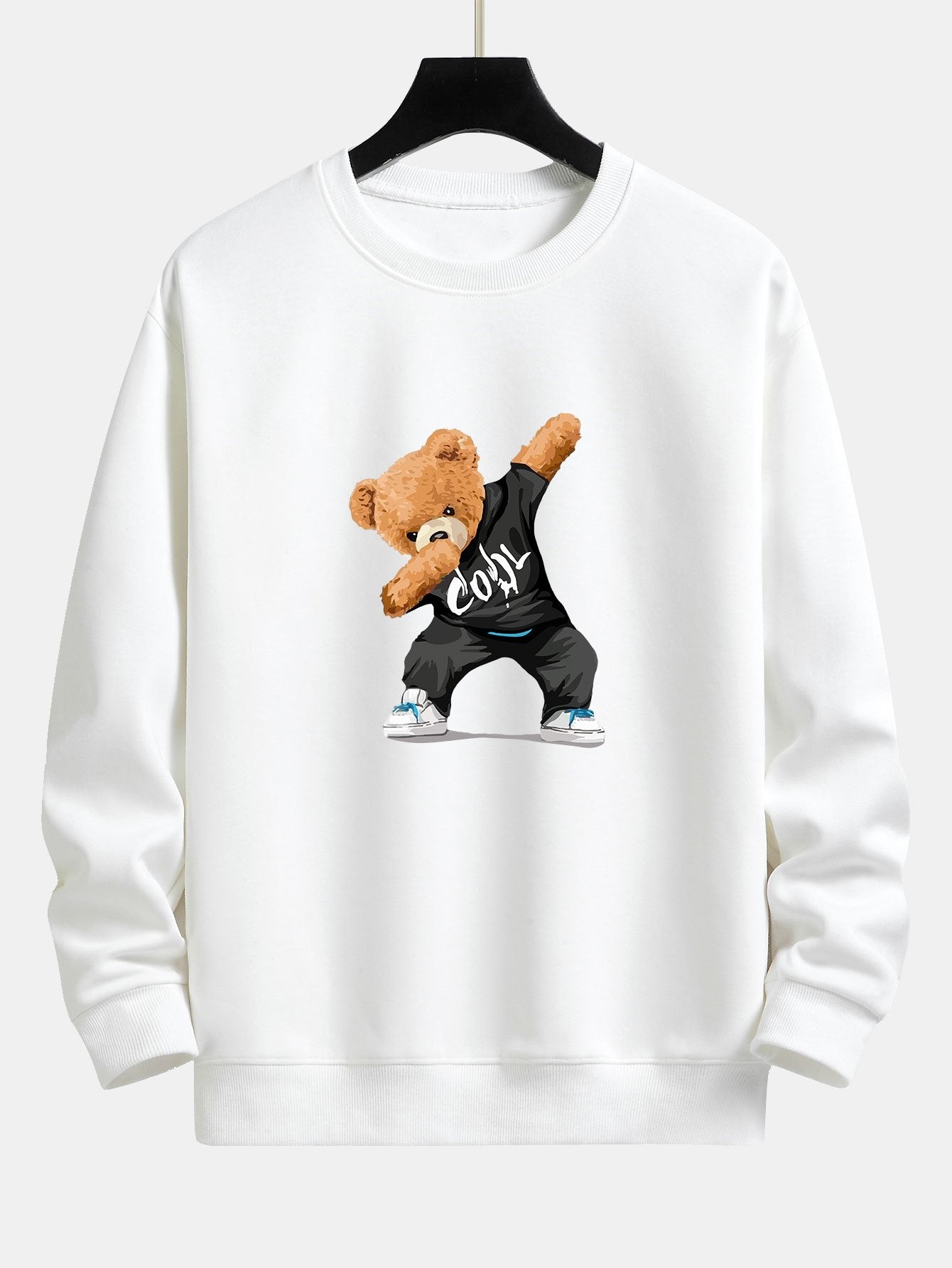 Cool Bear Print Relax Fit Sweatshirt