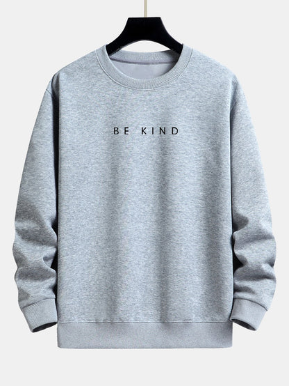 Be Kind Print Relax Fit Sweatshirt