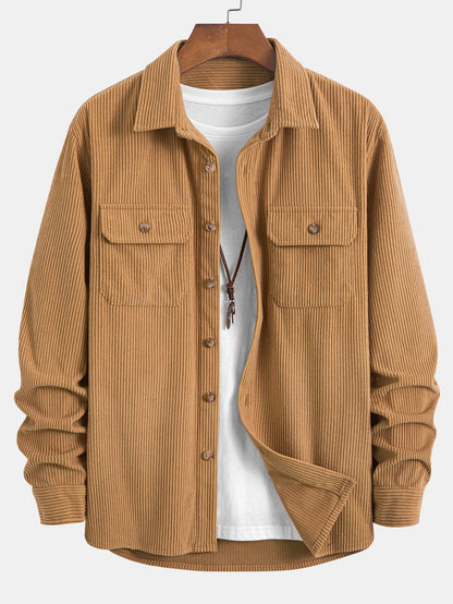 Double Pocket Corduroy Shirt