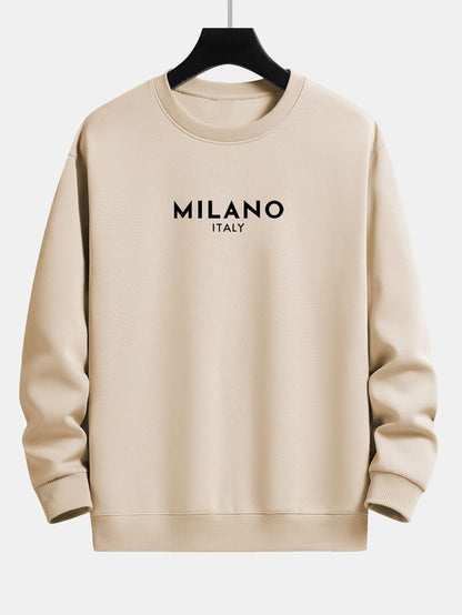 Milano Print Relax Fit Sweatshirt