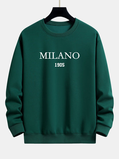 Milano Print Relax Fit Sweatshirt