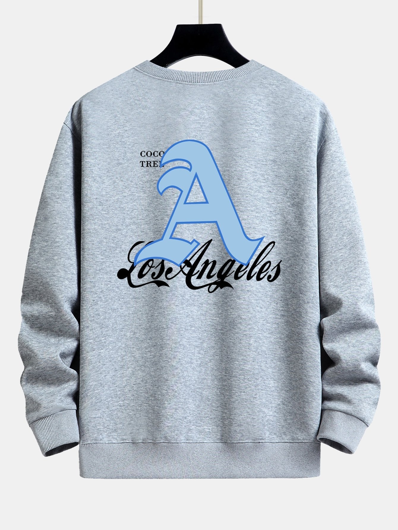 Los Angeles Print Relax Fit Sweatshirt