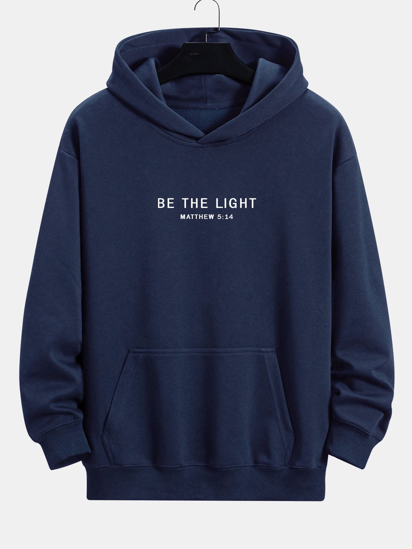 Be The Light Print Relax Fit Hoodie