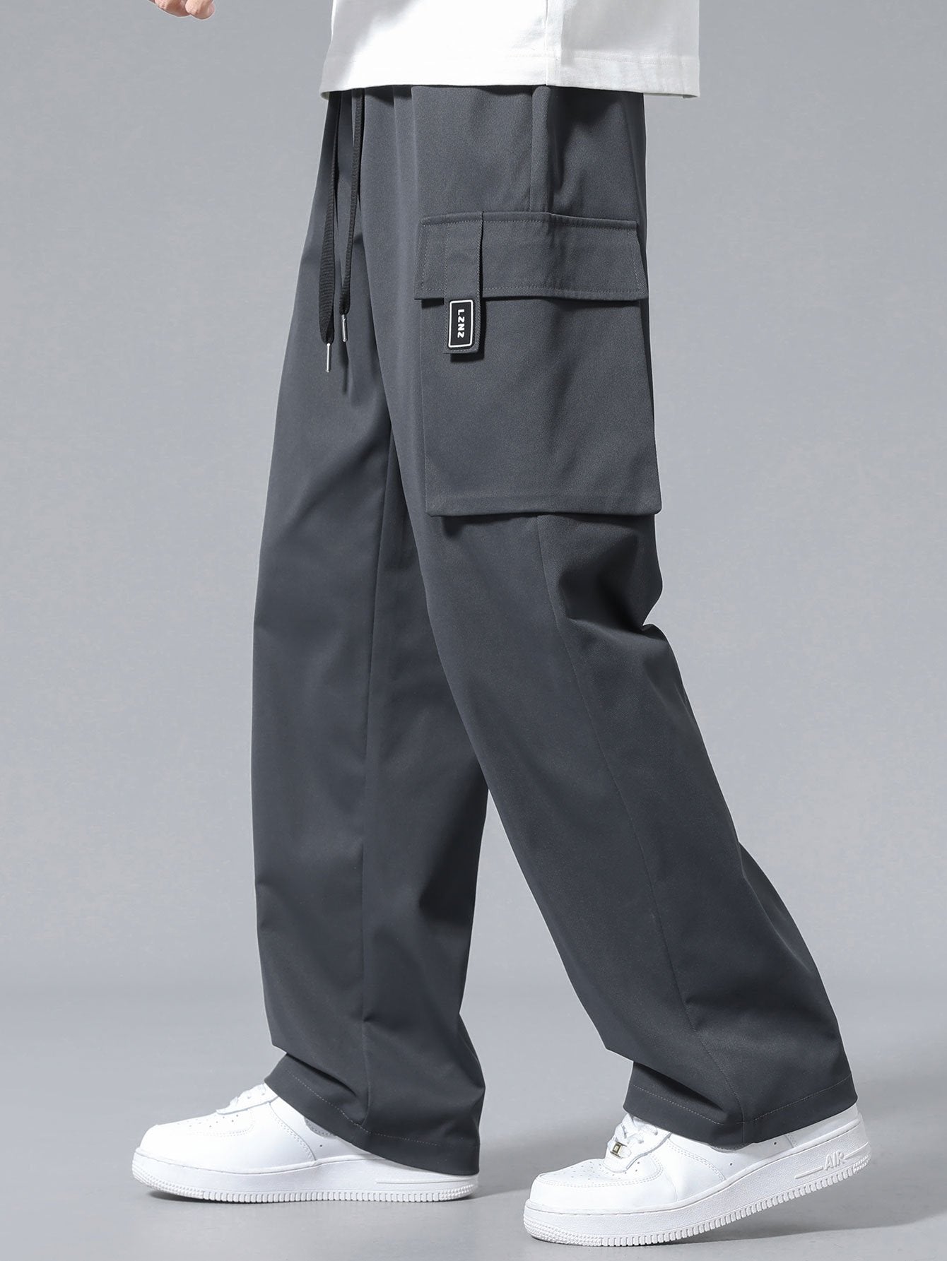 Drawstring Cargo Pants