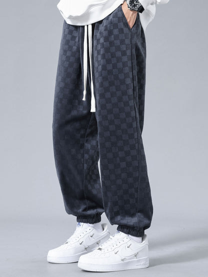 Checkerboard Jogging Pants