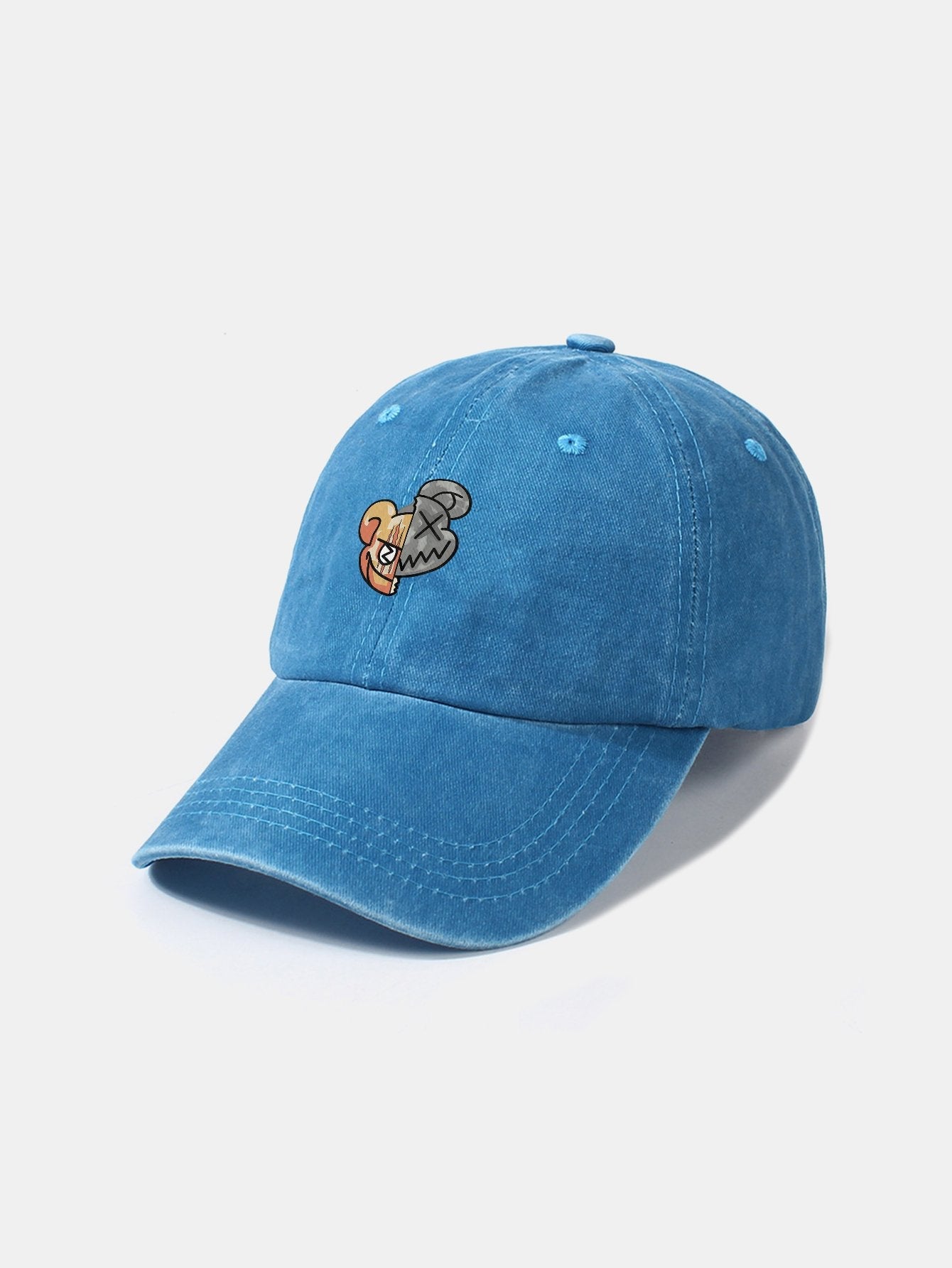 Bear Cartoon Pattern Casual Style Baseball Cap