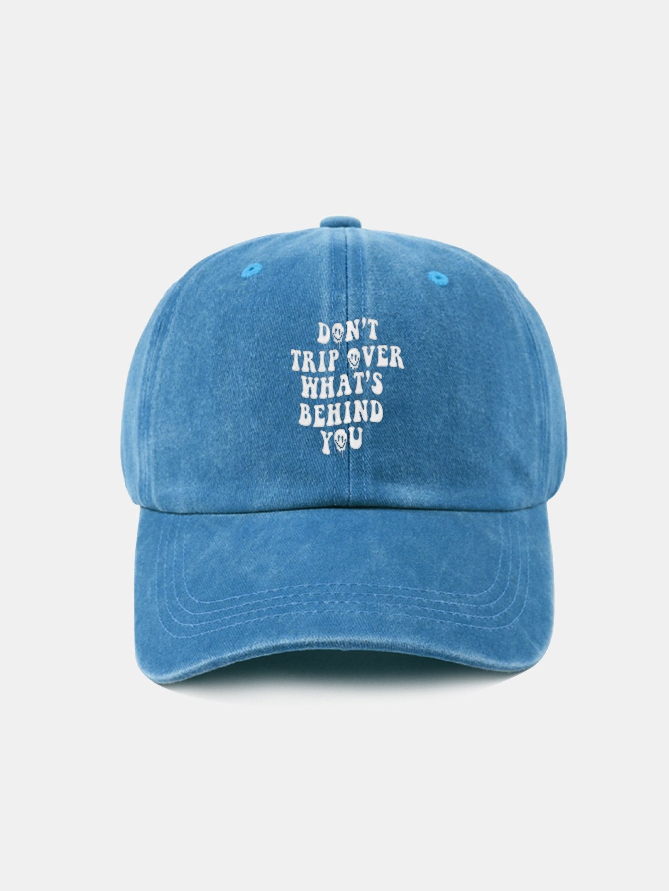 Personalized Slogan Classic Retro Washed Cotton Baseball Cap