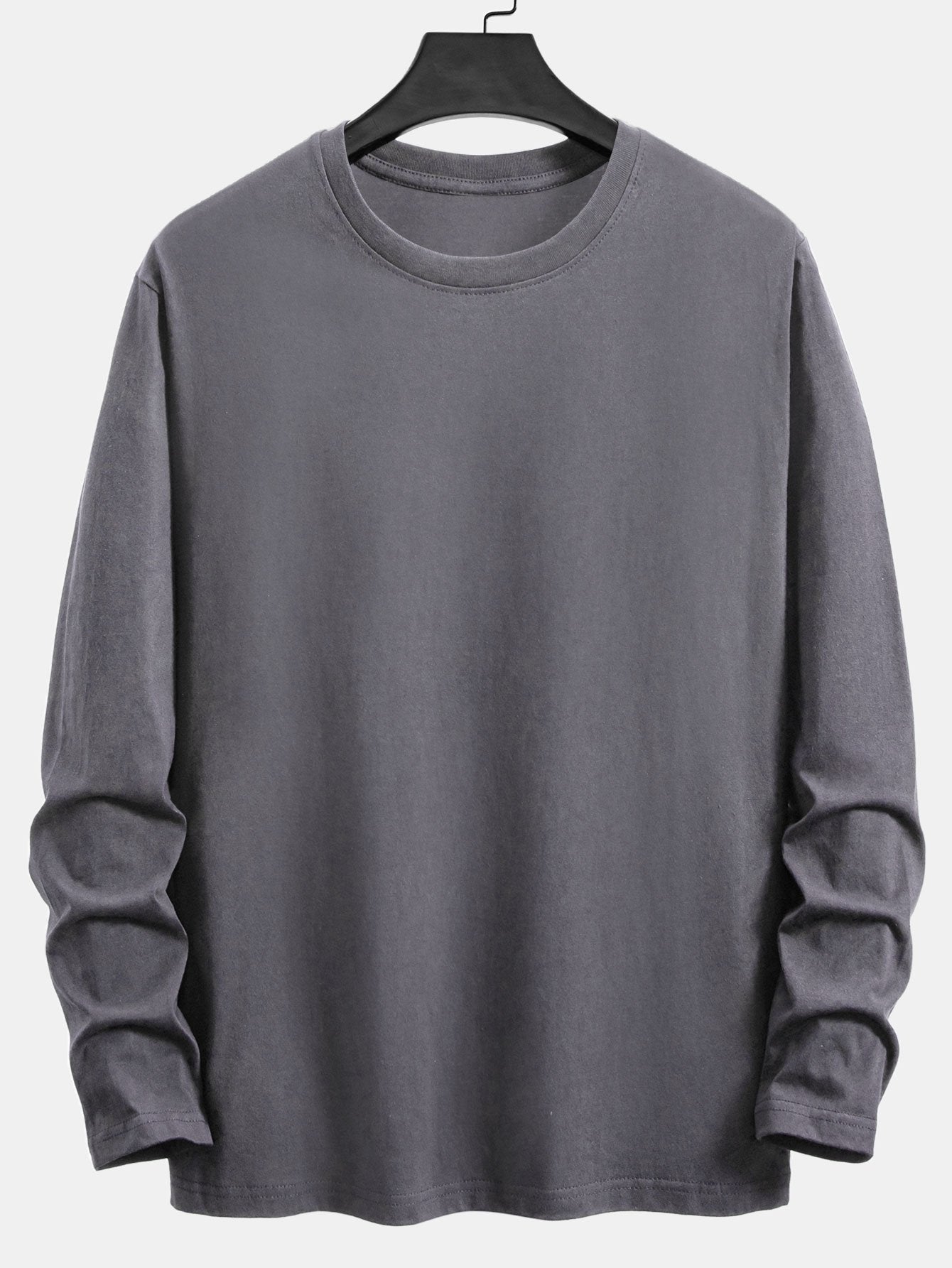 Basic Long Sleeve Cotton T-Shirt