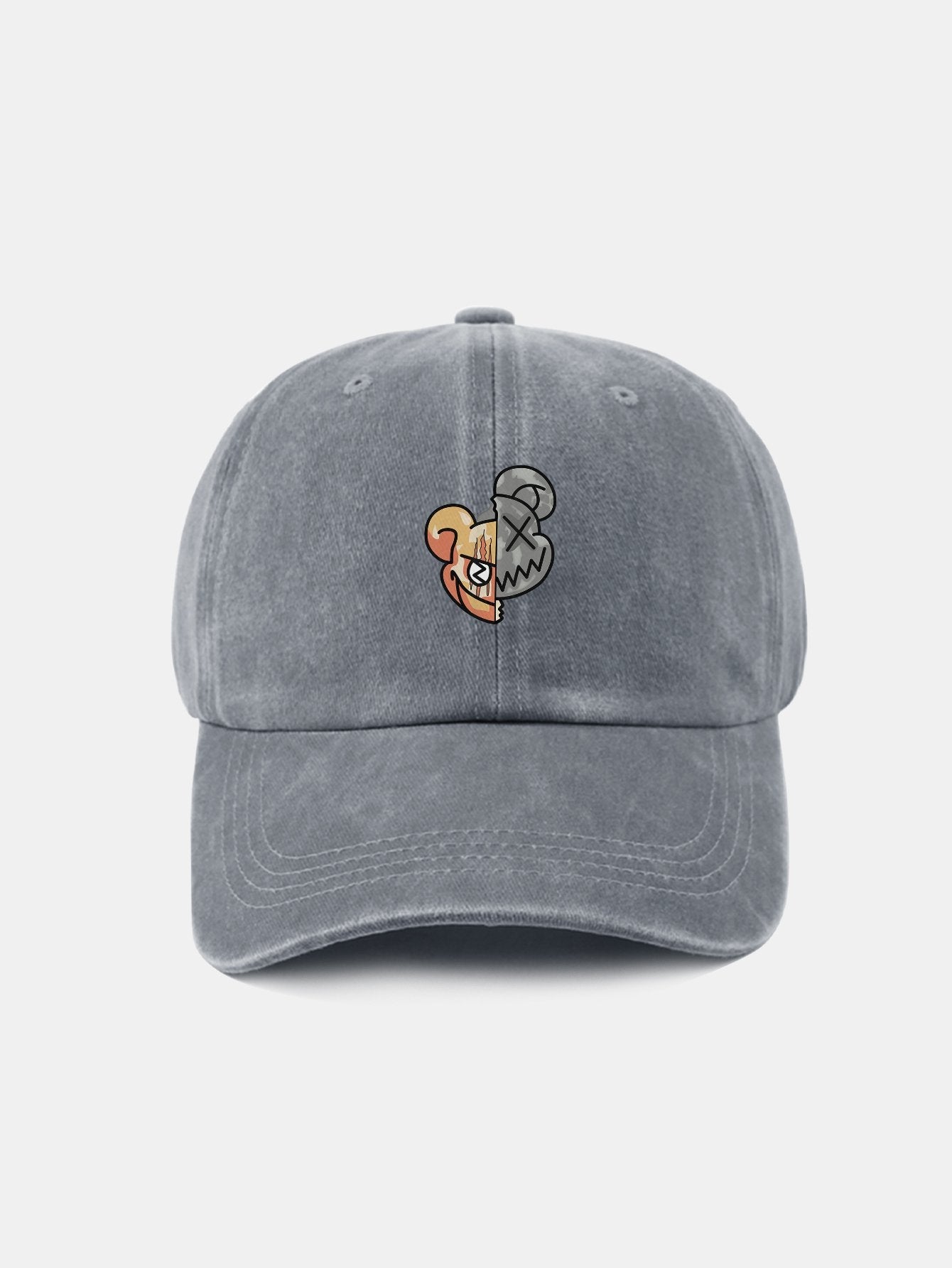 Bear Cartoon Pattern Casual Style Baseball Cap