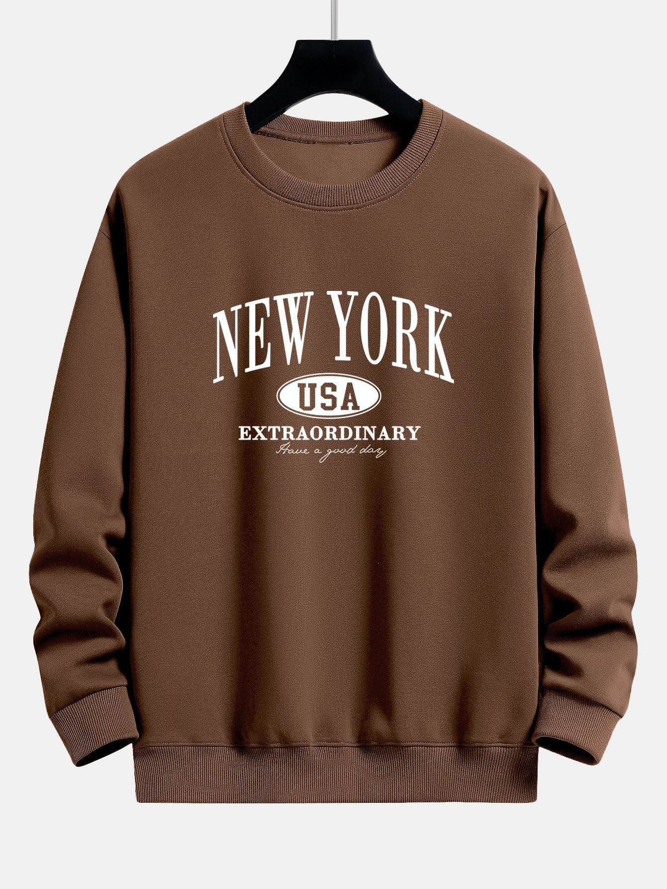 New York Print Relax Fit Sweatshirt