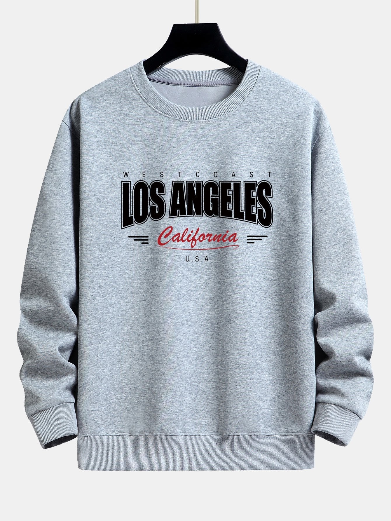 Los Angeles Print Relax Fit Sweatshirt