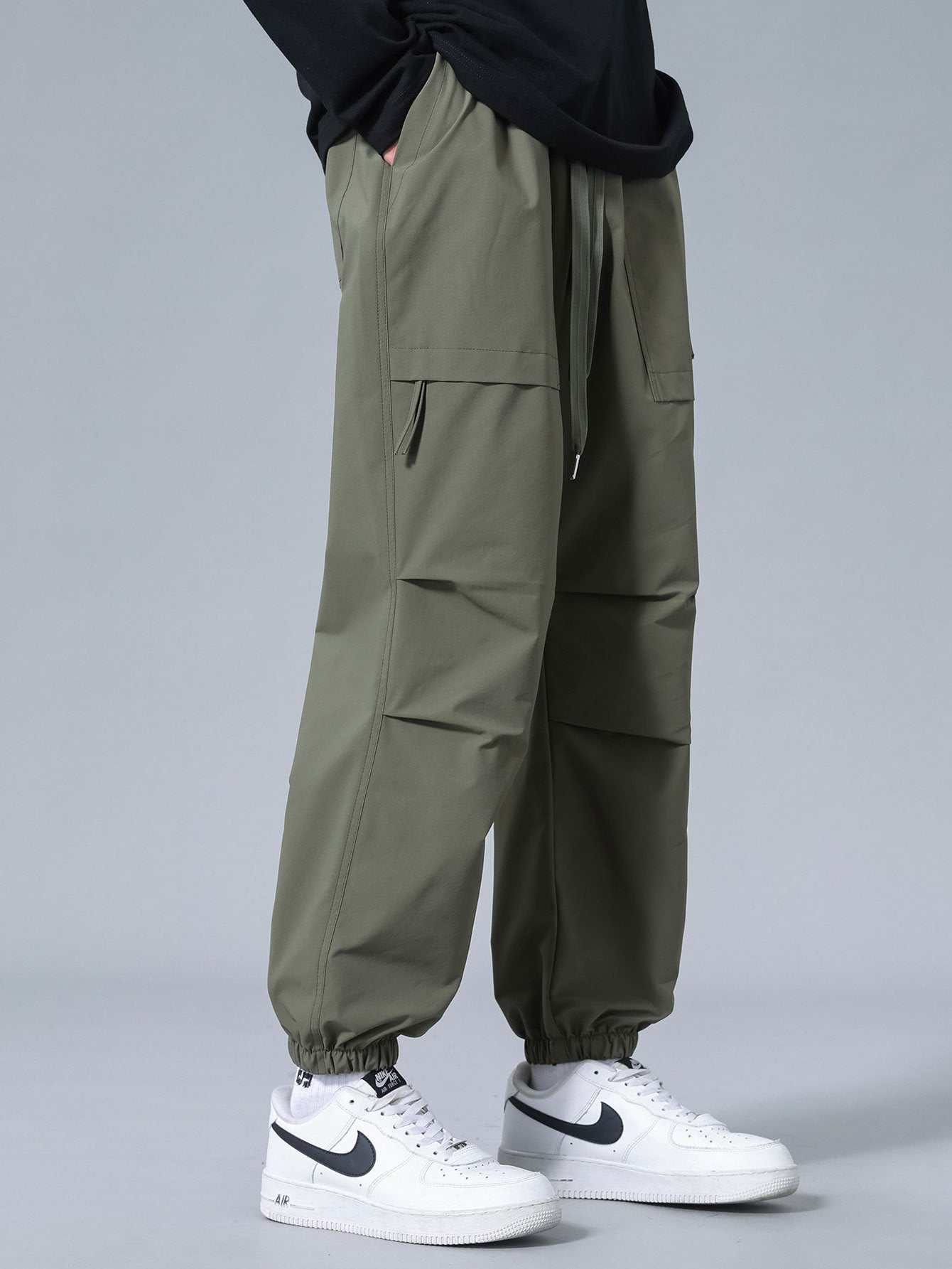 Drawstring Jogging Pants