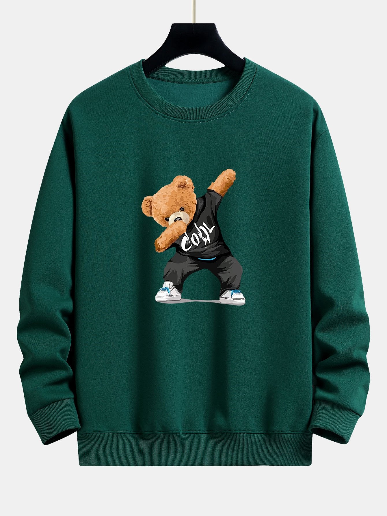 Cool Bear Print Relax Fit Sweatshirt