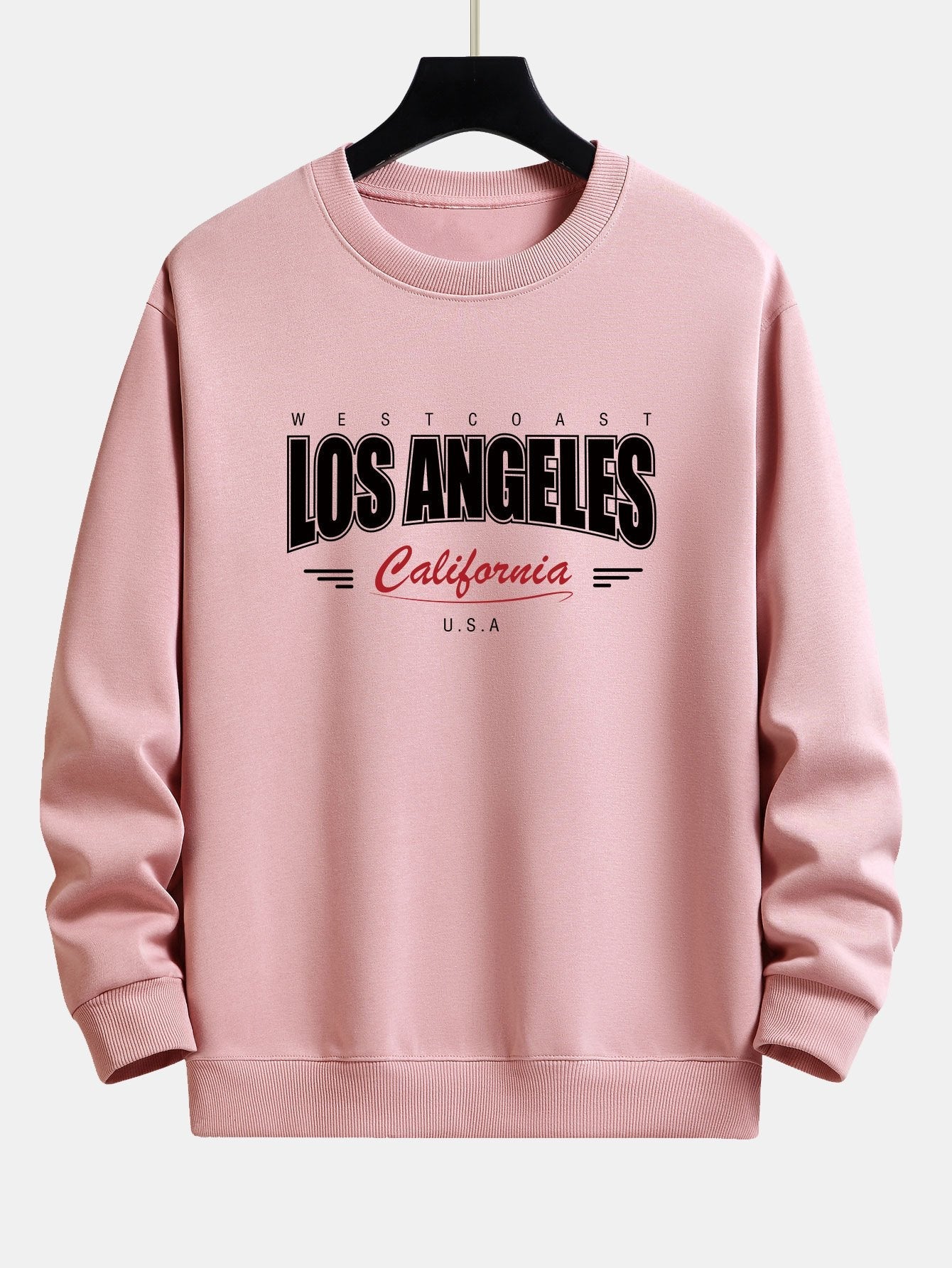 Los Angeles Print Relax Fit Sweatshirt