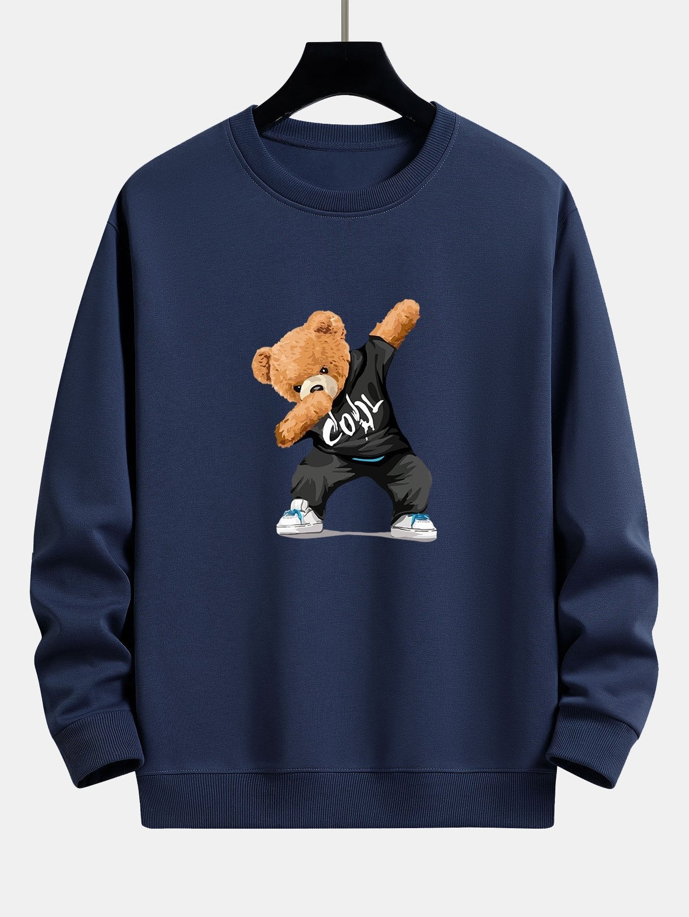 Cool Bear Print Relax Fit Sweatshirt