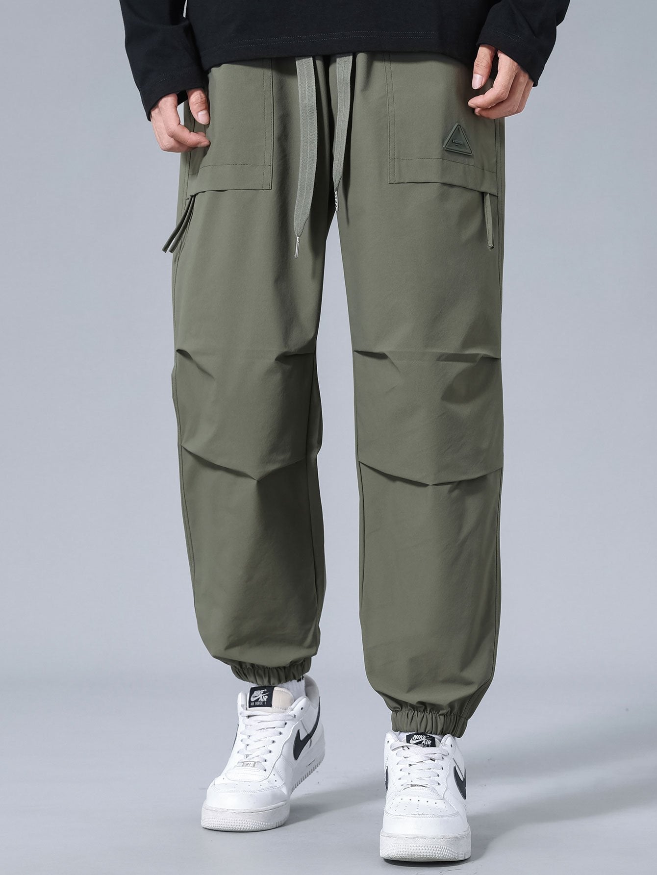 Drawstring Jogging Pants