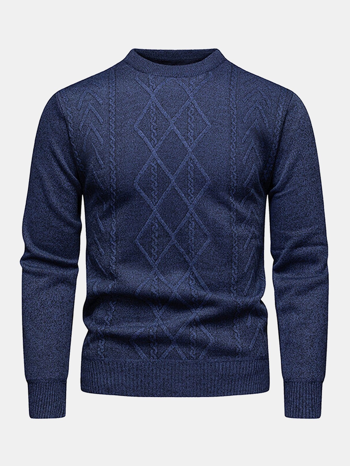 Geometric Jacquard Sweater