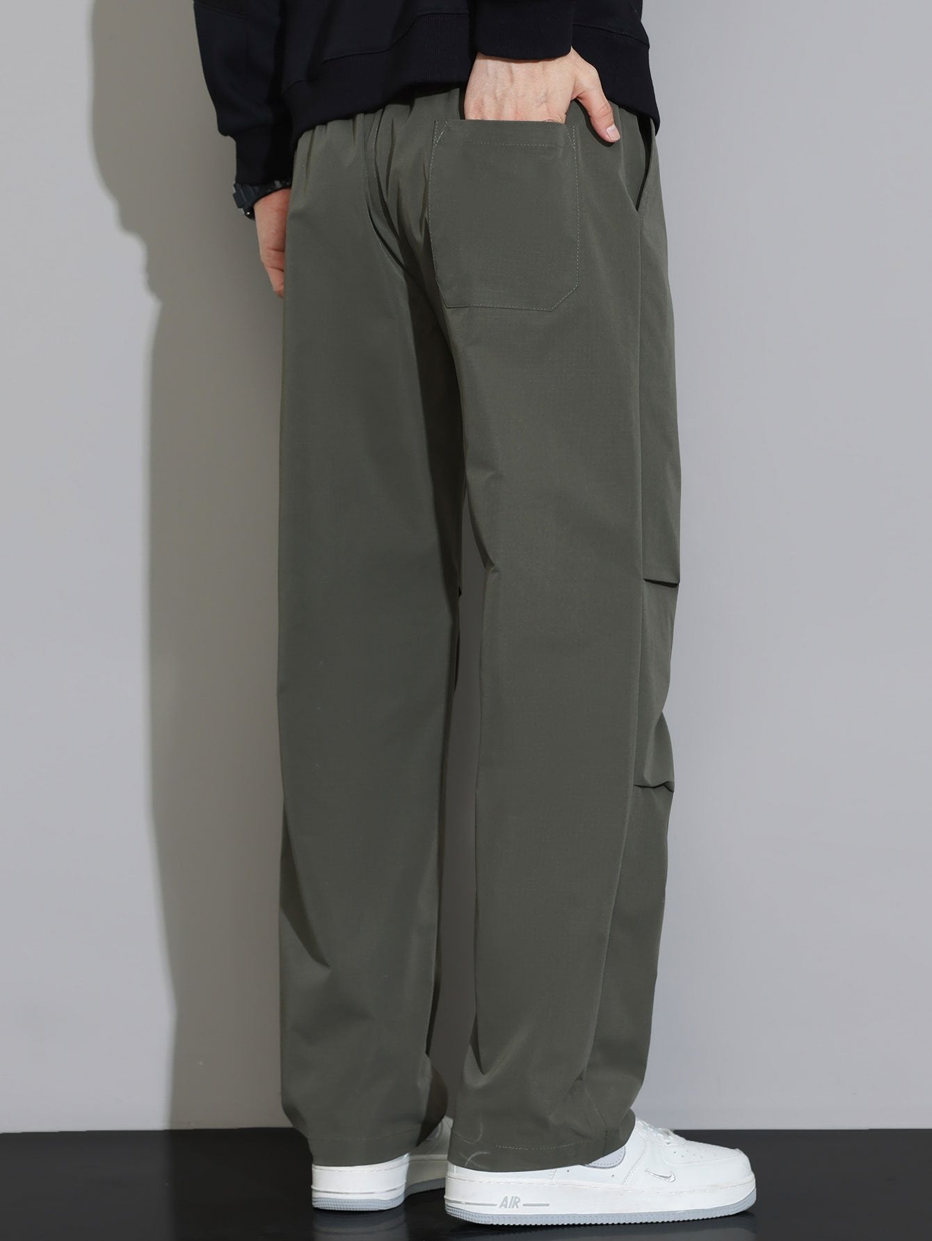 Straight Leg Drawstring Pants