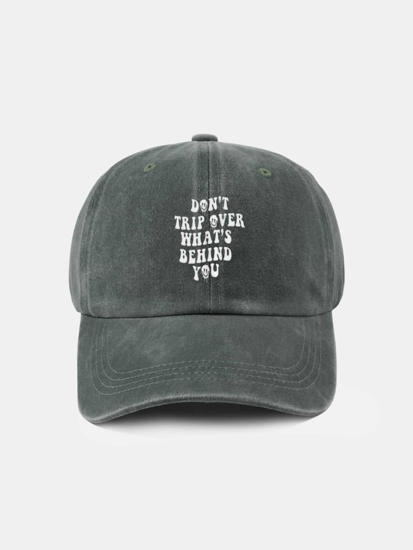 Personalized Slogan Classic Retro Washed Cotton Baseball Cap