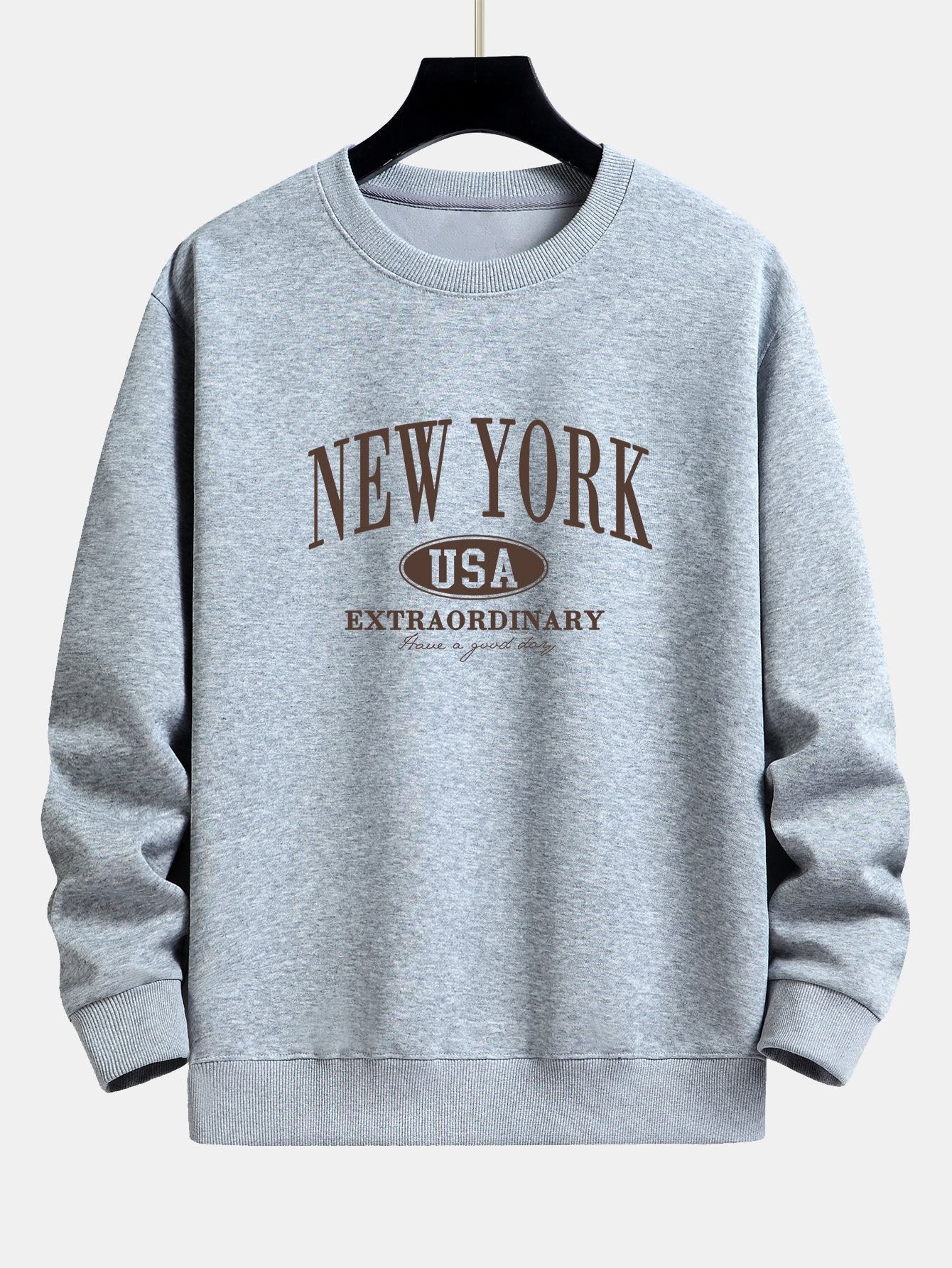 New York Print Relax Fit Sweatshirt