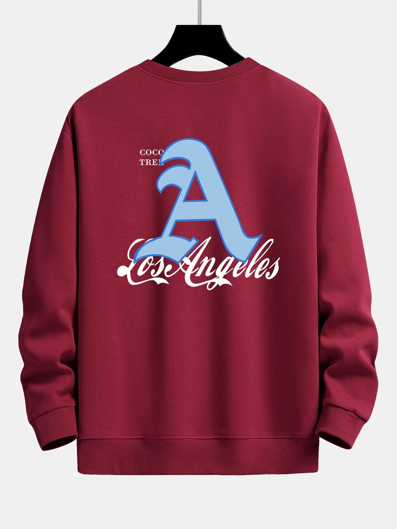 Los Angeles Print Relax Fit Sweatshirt