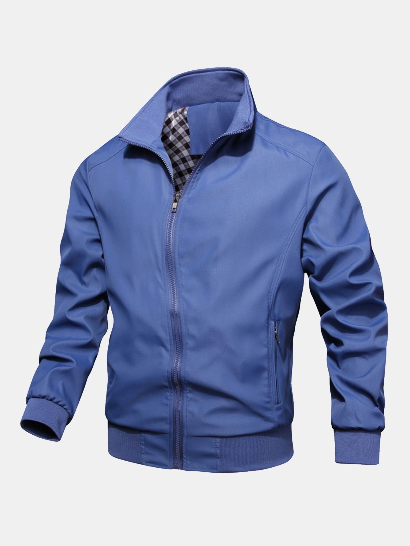 Zip Stand Collar Jacket