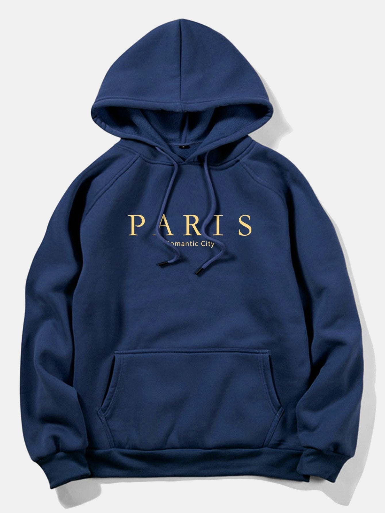 Paris Slogan Print Hoodie