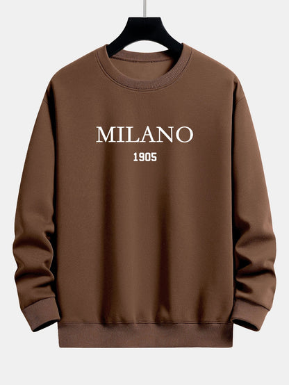 Milano Print Relax Fit Sweatshirt