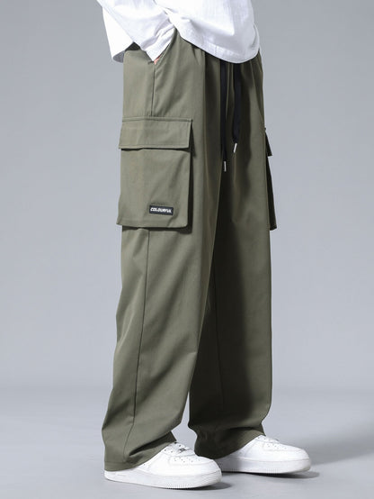 Drawstring Cargo Pants