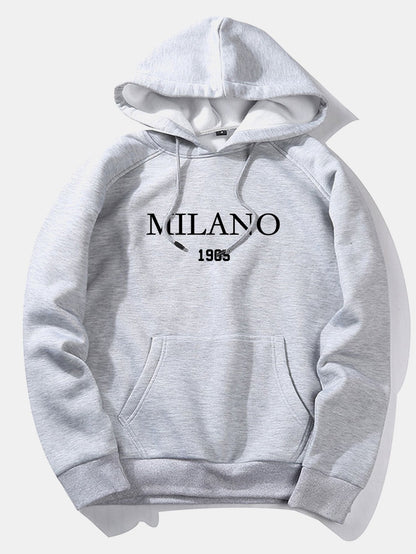 Milano Print Hoodie