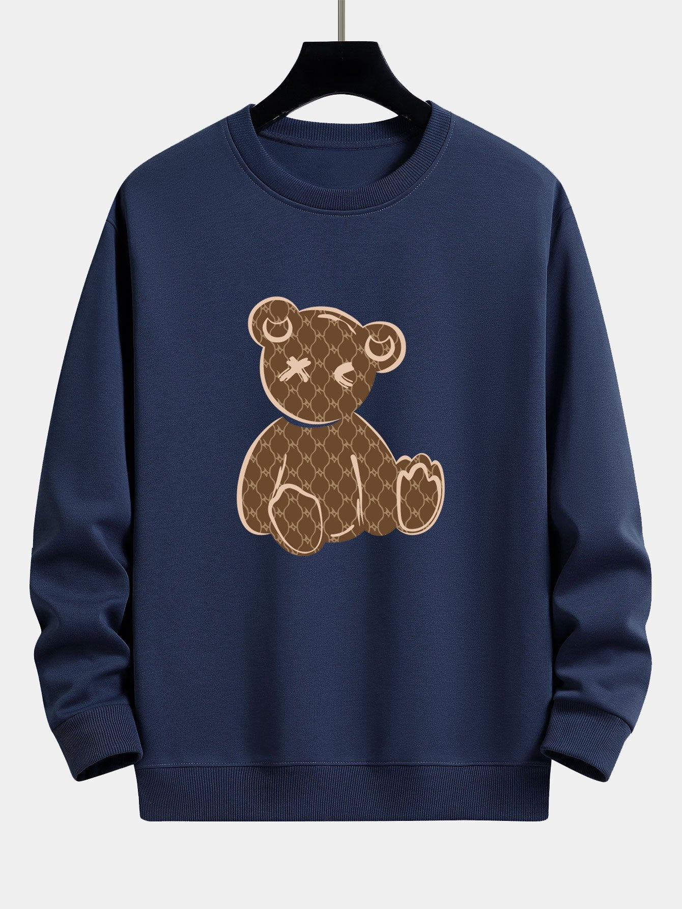 Bear Print Relax Fit Sweatshirt