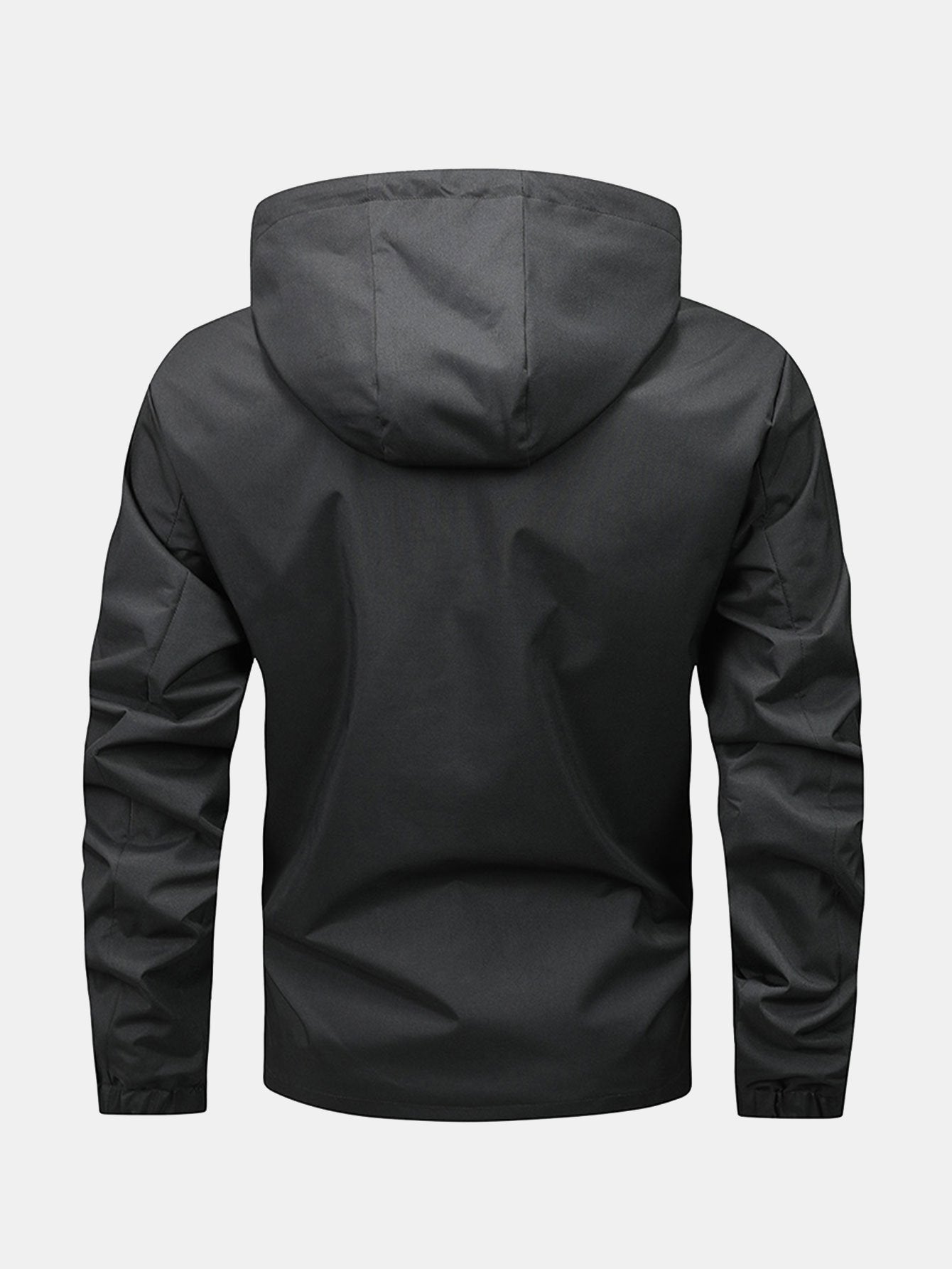 Zipper Hooded Jacket