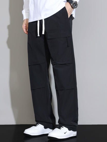 Straight Leg Drawstring Pants