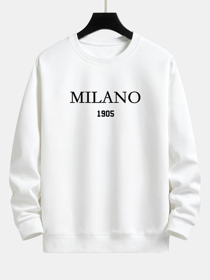 Milano Print Relax Fit Sweatshirt