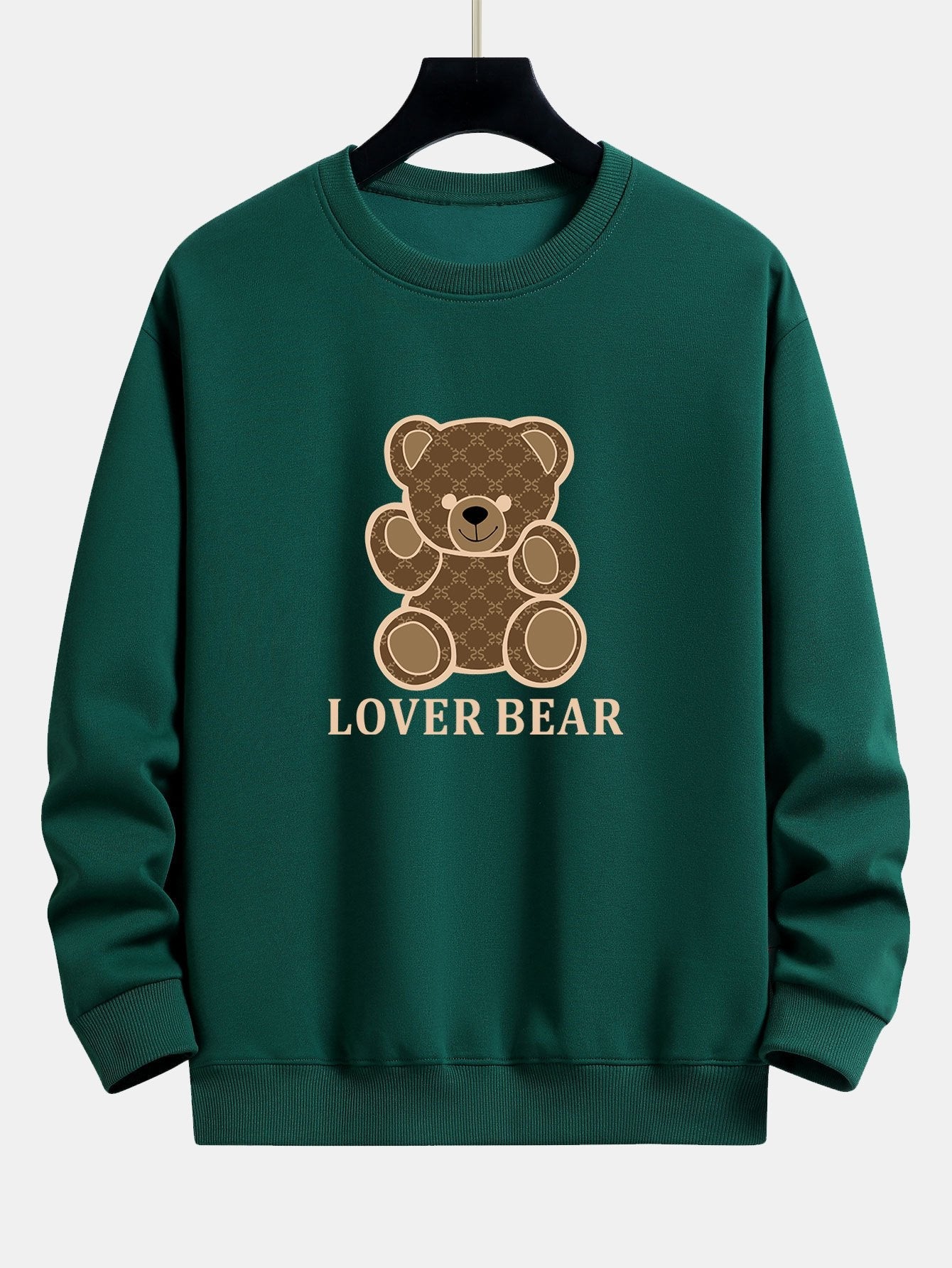 Lover Bear Print Relax Fit Sweatshirt