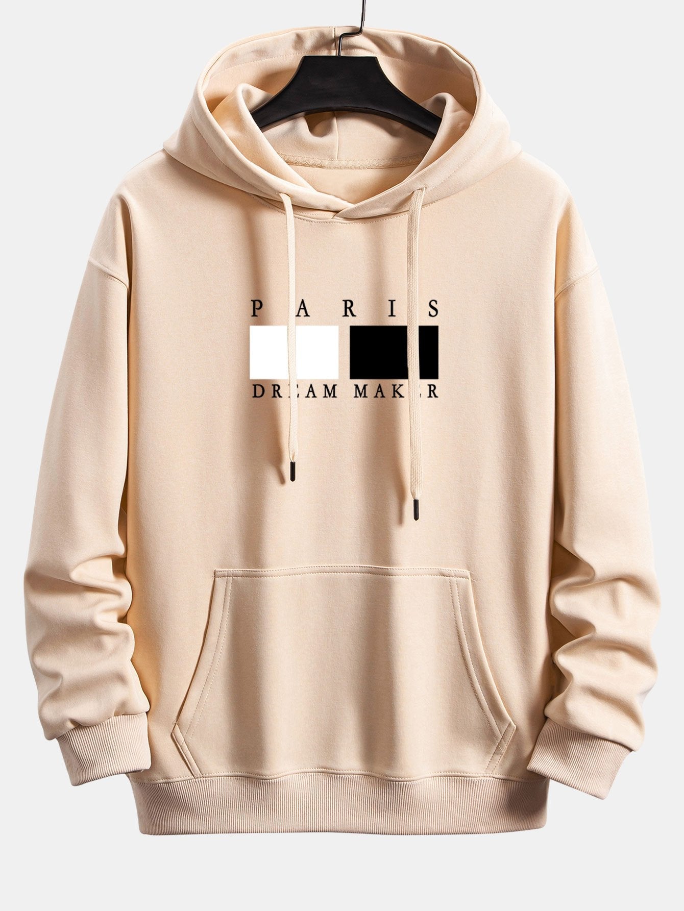 Paris Dream Maker Print Relax Fit Hoodie