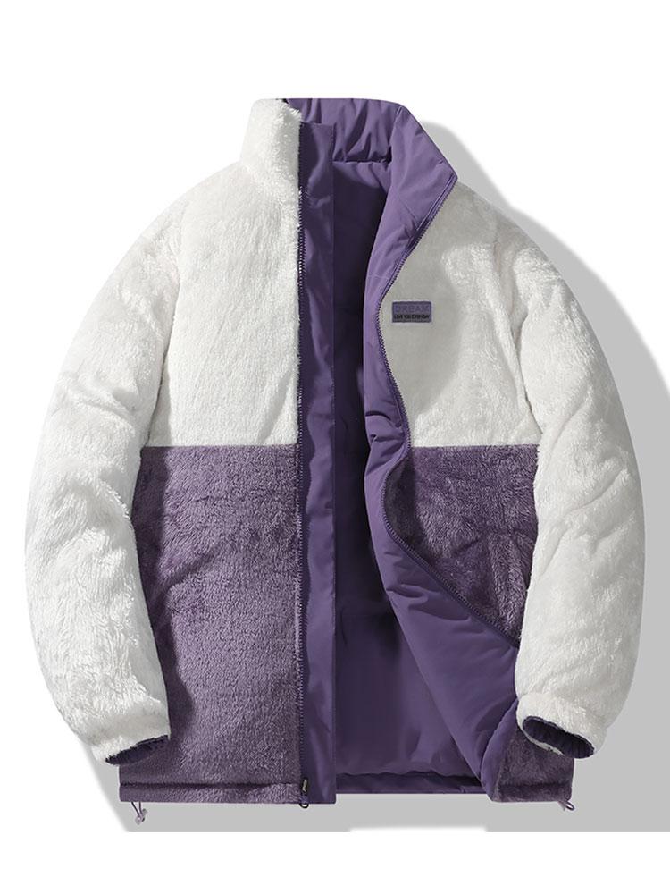 Reversible Teddy Fleece Coat