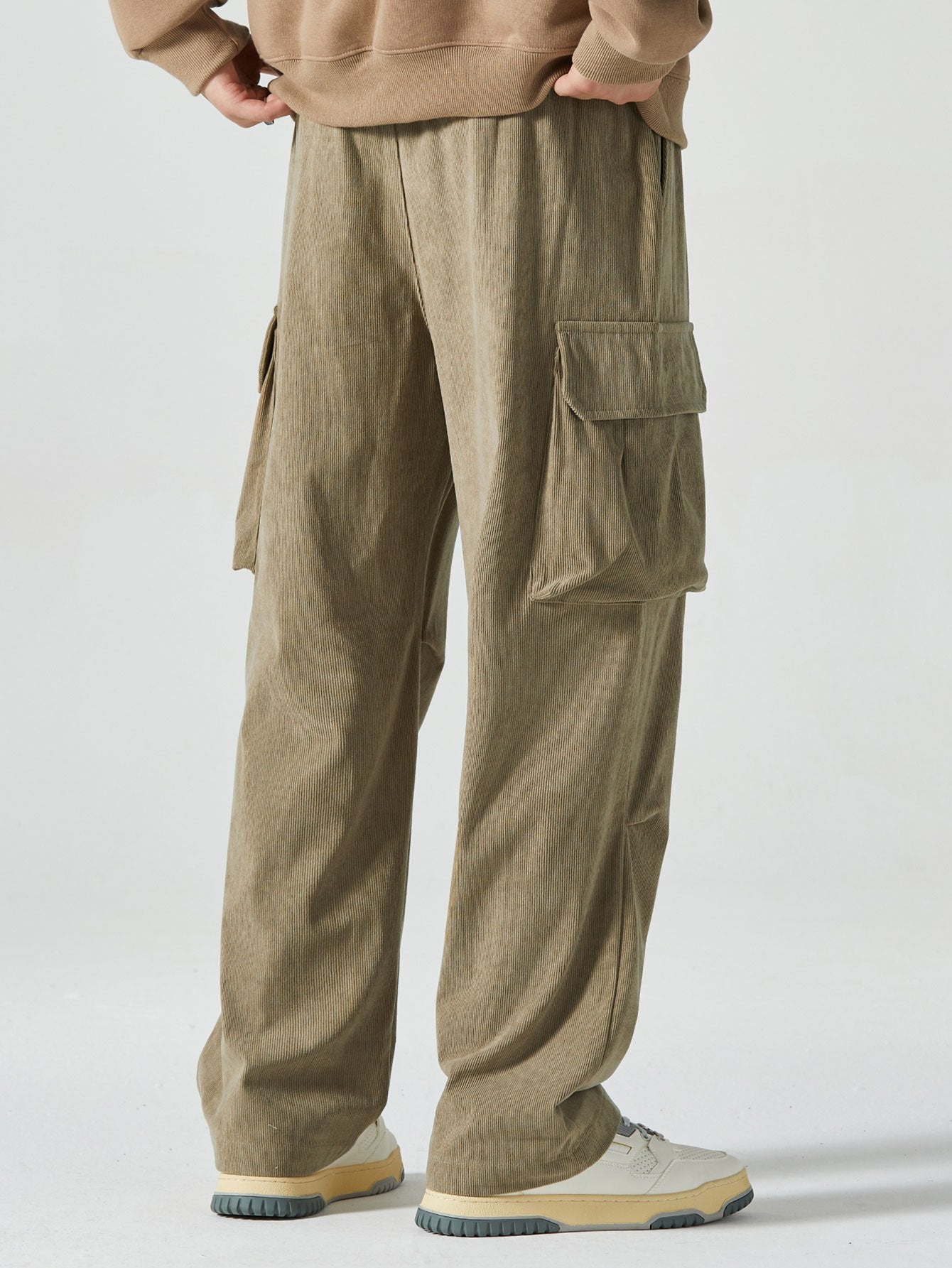 Corduroy Cargo Pants