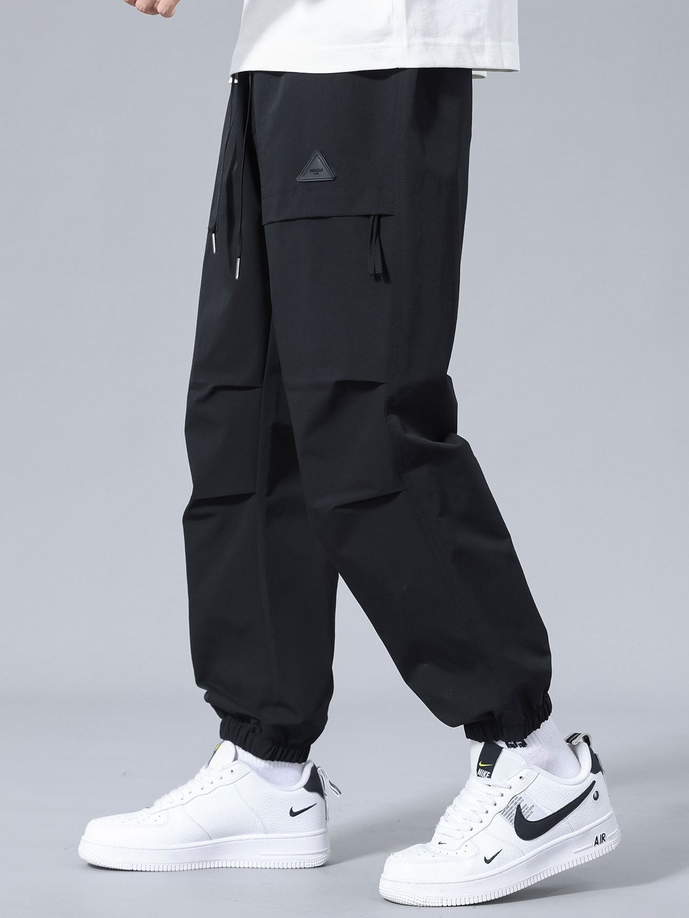 Drawstring Jogging Pants